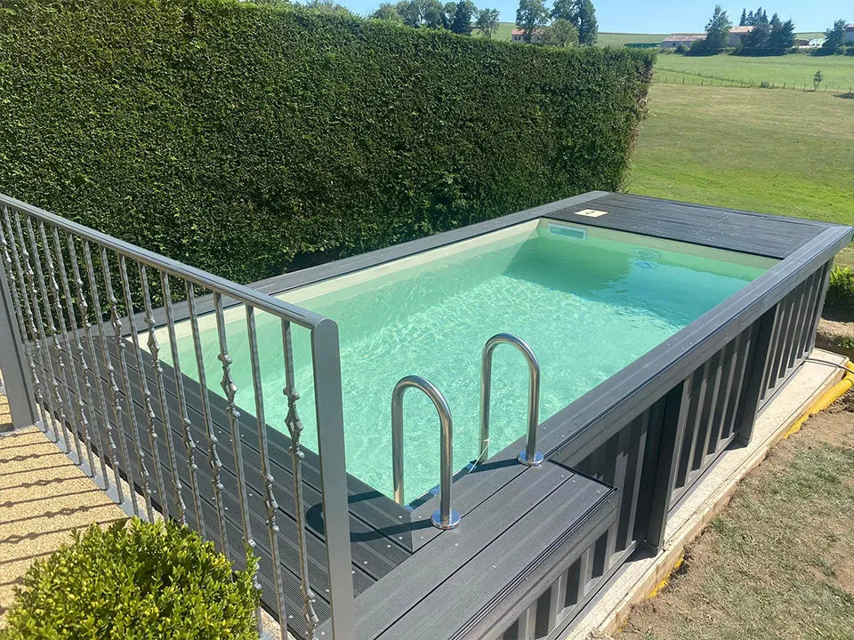 6M Container Pool – Modular Monobloc Pool (Volume 33 m³)