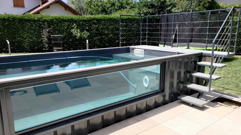 6M Container Pool – Modular Monobloc Pool (Volume 33 m³)