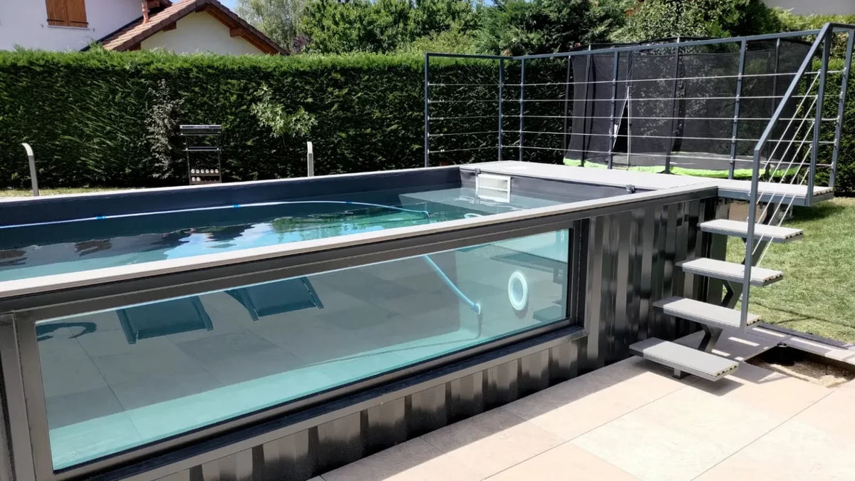 6M Container Pool – Modular Monobloc Pool (Volume 33 m³)