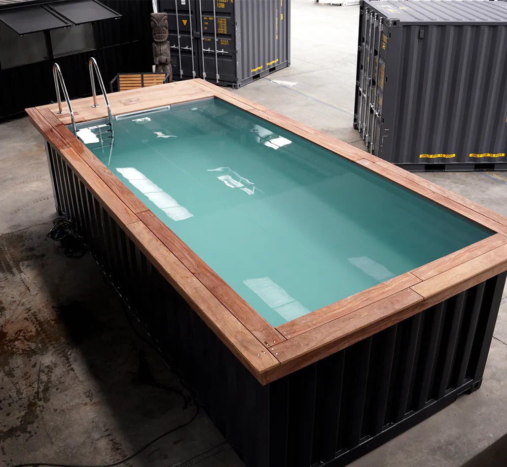 6M Container Pool – Modular Monobloc Pool (Volume 33 m³)