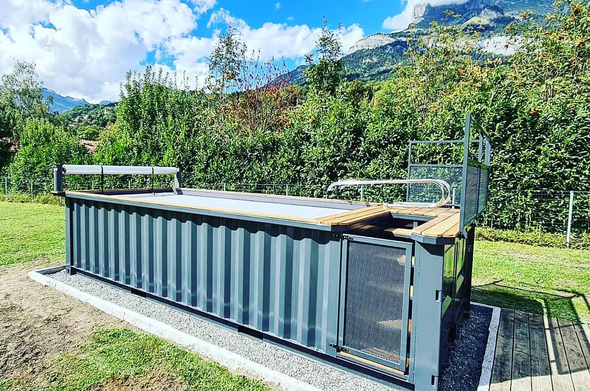 6M Container Pool – Modular Monobloc Pool (Volume 33 m³)